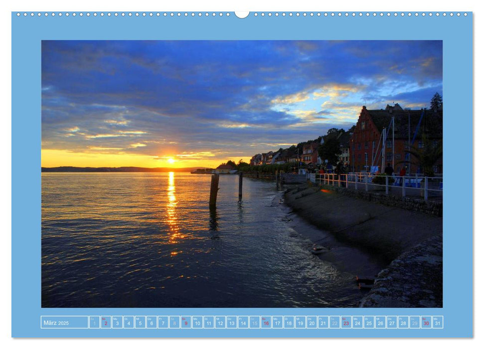 Impressionen vom schönen Bodensee (CALVENDO Wandkalender 2025)