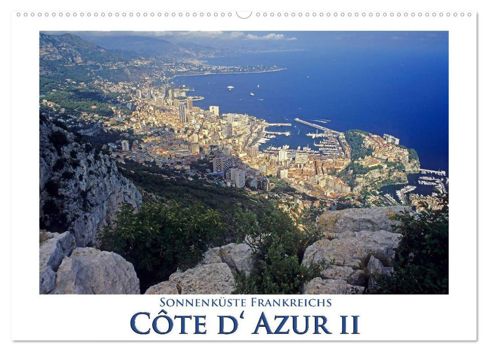 Cote d' Azur II - Sonnenküste Frankreichs (CALVENDO Wandkalender 2025)