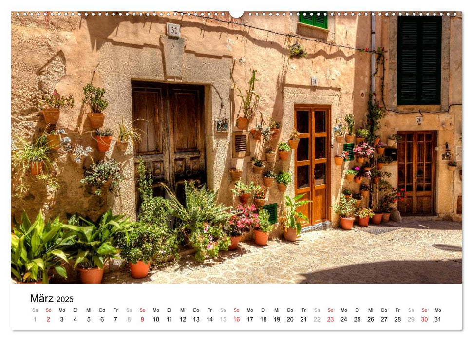 Mallorca - Trauminsel des Südens (CALVENDO Wandkalender 2025)