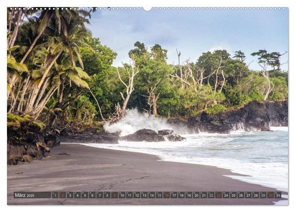 Samoa und Fidschi (CALVENDO Wandkalender 2025)