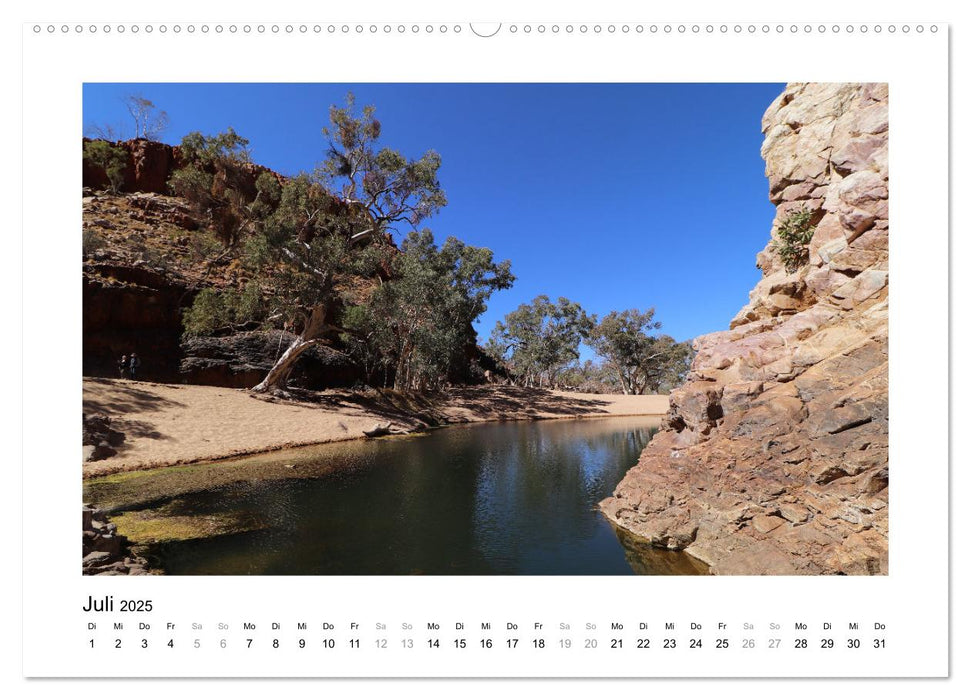 Traumziel Australien - Im Red Centre 2025 (CALVENDO Premium Wandkalender 2025)