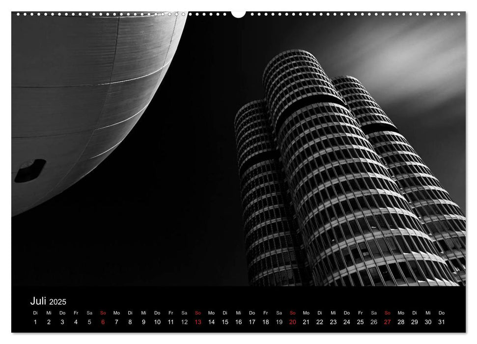 Black-Schwarz-Noir 2025 (CALVENDO Premium Wandkalender 2025)