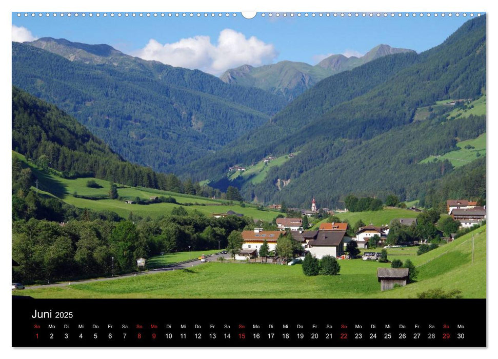 Im Tauferer Ahrntal in Südtirol (CALVENDO Wandkalender 2025)