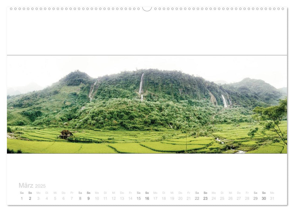 Vietnam Panorama (CALVENDO Premium Wandkalender 2025)