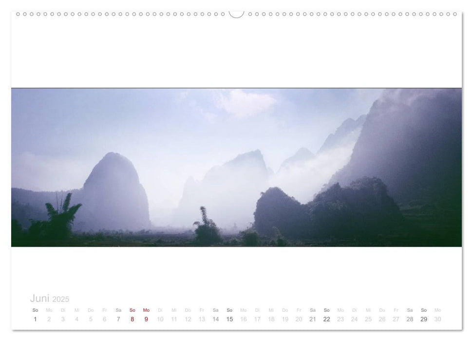 Vietnam Panorama (CALVENDO Premium Wandkalender 2025)