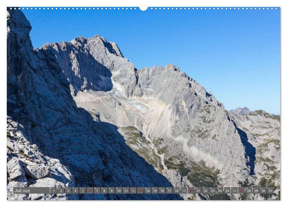 Rund um die Zugspitze (CALVENDO Premium Wandkalender 2025)