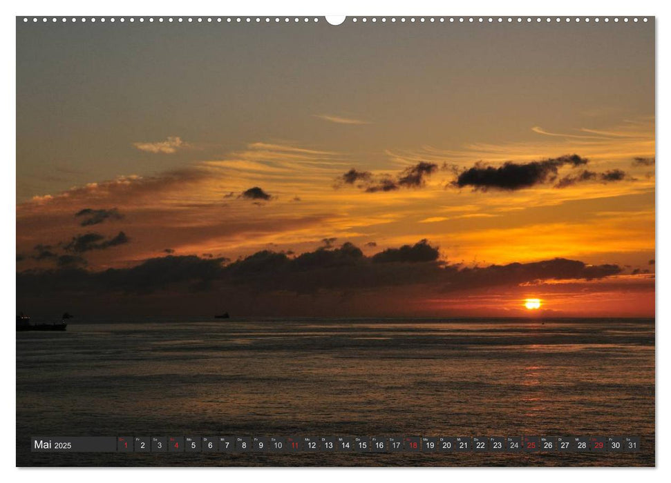 Sonne, Meer und Wolken (CALVENDO Premium Wandkalender 2025)