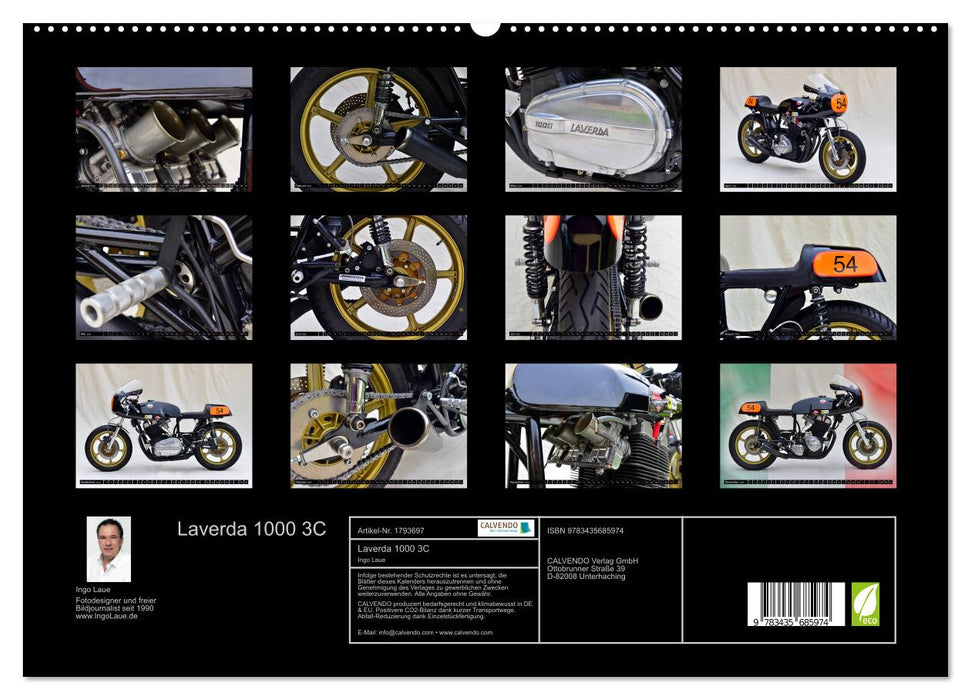 Laverda 1000 3C (CALVENDO Premium Wandkalender 2025)