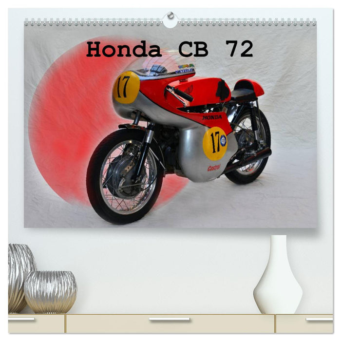 Honda CB 72 (CALVENDO Premium Wandkalender 2025)