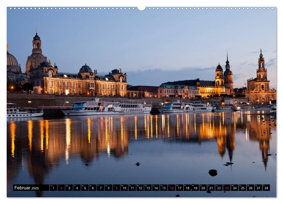 Landeshauptstadt Dresden (CALVENDO Premium Wandkalender 2025)