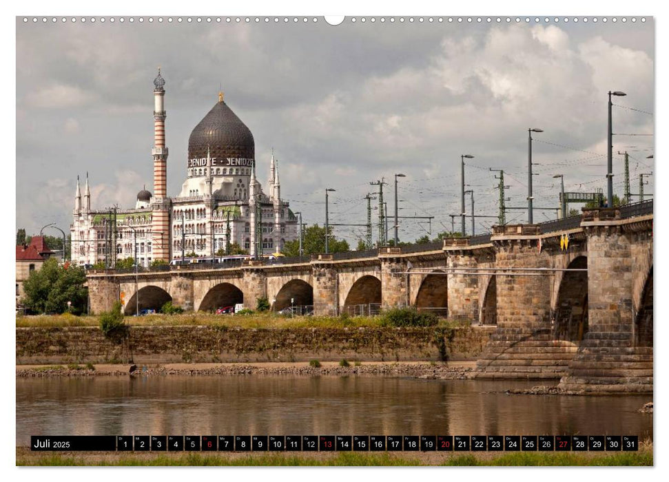 Landeshauptstadt Dresden (CALVENDO Premium Wandkalender 2025)