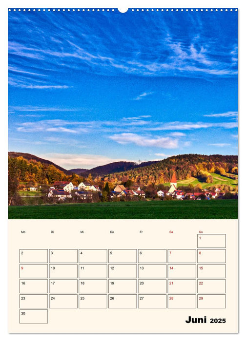 Deutschland. Deutsche Lande, vielfältig und bunt (CALVENDO Wandkalender 2025)