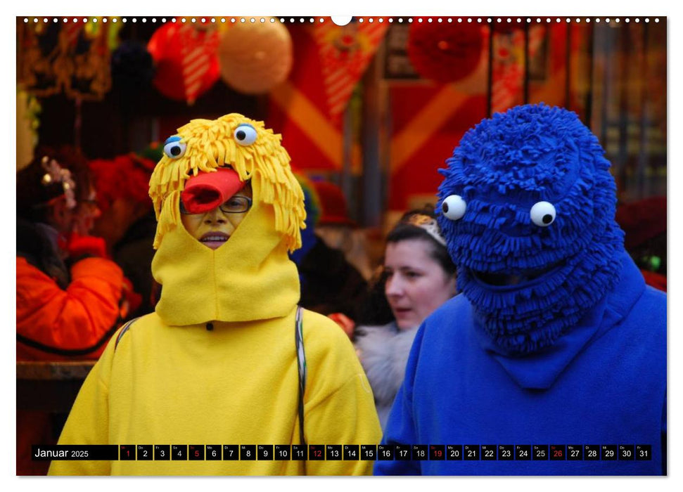 Kölner Karneval - das ganze Jahr! (CALVENDO Premium Wandkalender 2025)