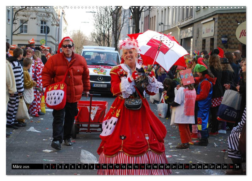 Kölner Karneval - das ganze Jahr! (CALVENDO Premium Wandkalender 2025)