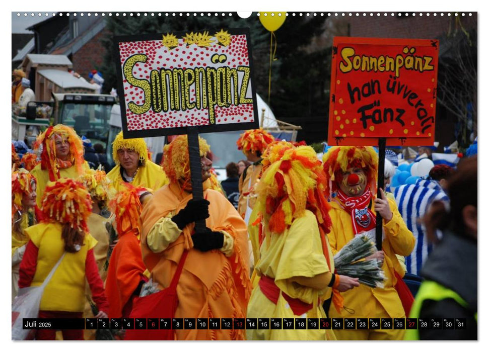 Kölner Karneval - das ganze Jahr! (CALVENDO Premium Wandkalender 2025)