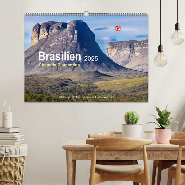 Brasilien 2025 - Chapada Diamantina (CALVENDO Wandkalender 2025)