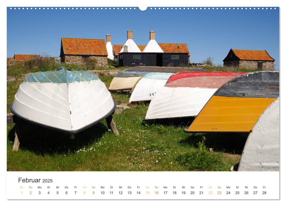 Bornholm Pur (CALVENDO Premium Wandkalender 2025)