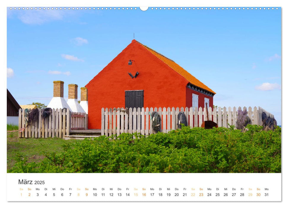 Bornholm Pur (CALVENDO Premium Wandkalender 2025)