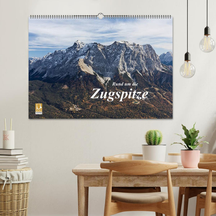 Rund um die Zugspitze (CALVENDO Wandkalender 2025)