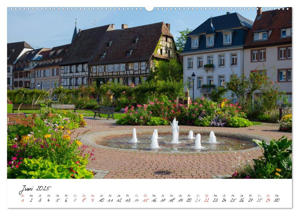 Wissembourg im Elsass (CALVENDO Premium Wandkalender 2025)