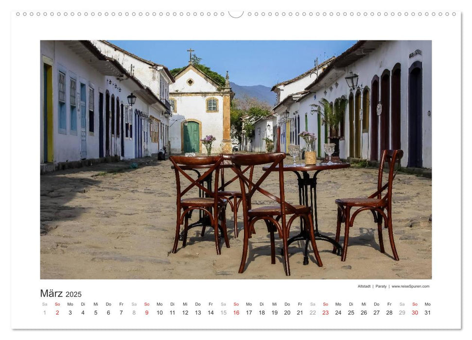 Brasilien 2025 Estrada Real - der Weg des Goldes (CALVENDO Premium Wandkalender 2025)