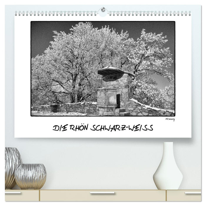 RHÖN SCHWARZ-WEISS (CALVENDO Premium Wandkalender 2025)