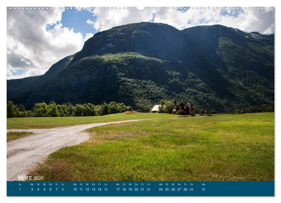 Norwegen atemberaubende Landschaft (CALVENDO Premium Wandkalender 2025)