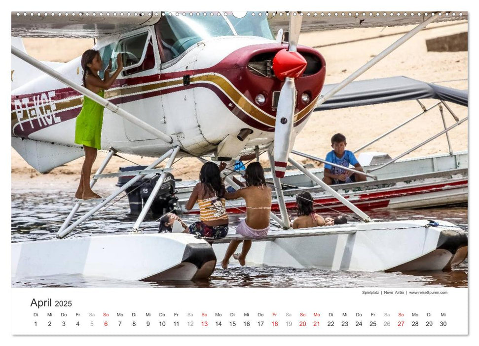 Brasilien 2025 Leben am Amazonas (CALVENDO Wandkalender 2025)