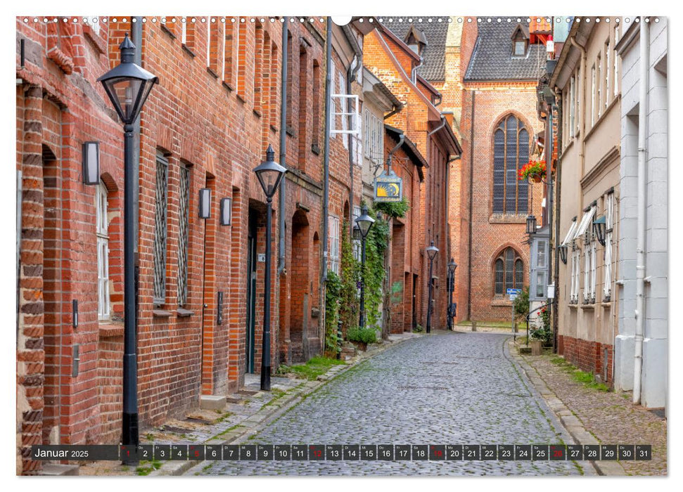 Lüneburg - Die Salz- und Hansestadt (CALVENDO Premium Wandkalender 2025)