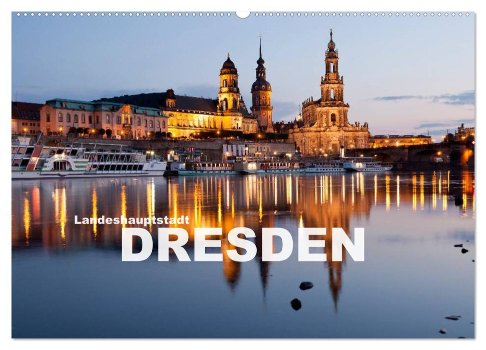 Landeshauptstadt Dresden (CALVENDO Wandkalender 2025)