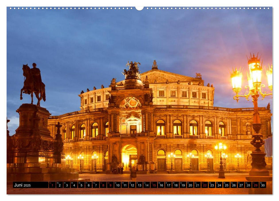 Landeshauptstadt Dresden (CALVENDO Wandkalender 2025)