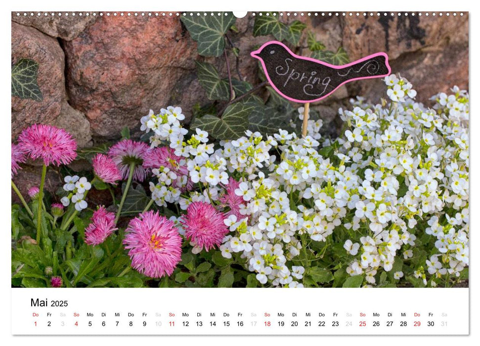 Mein Jahr im Landhausgarten (CALVENDO Premium Wandkalender 2025)