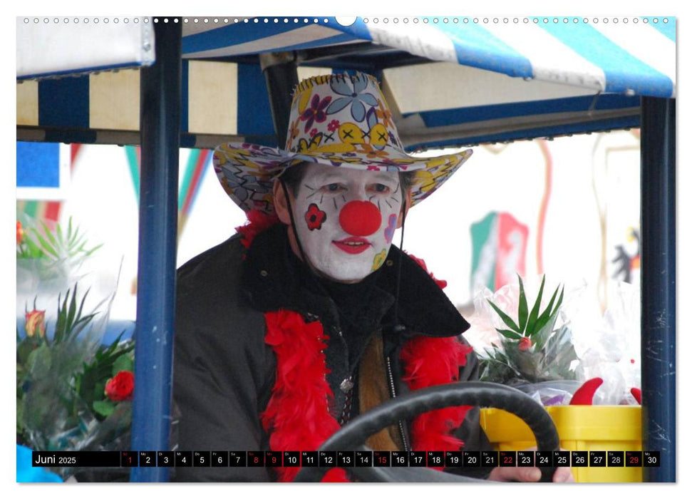 Kölner Karneval - das ganze Jahr! (CALVENDO Wandkalender 2025)