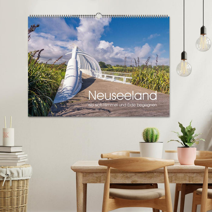Neuseeland - Wo sich Himmel und Erde begegnen (CALVENDO Wandkalender 2025)