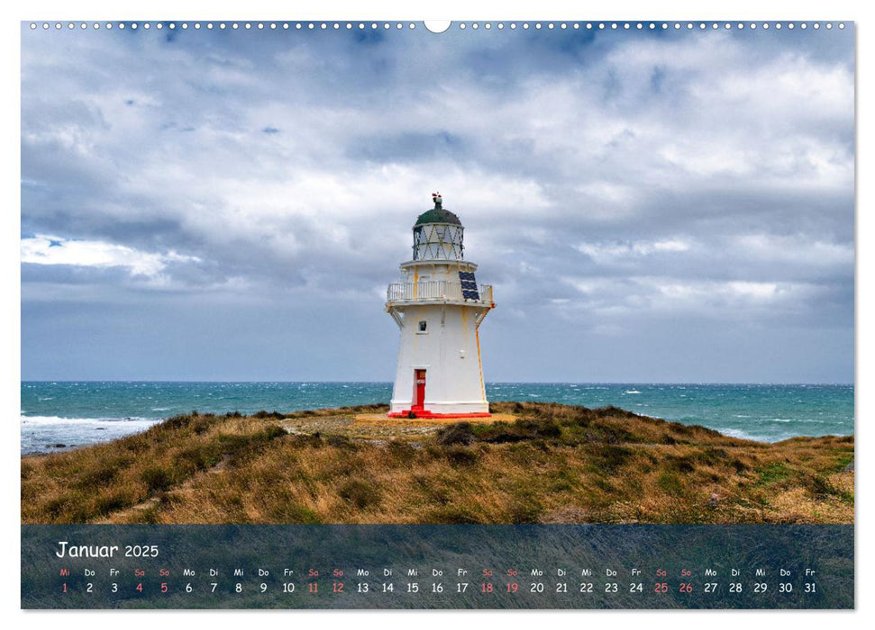 Neuseeland - Wo sich Himmel und Erde begegnen (CALVENDO Wandkalender 2025)