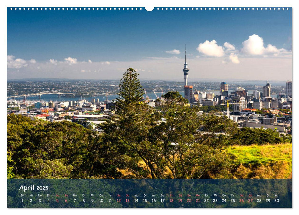 Neuseeland - Wo sich Himmel und Erde begegnen (CALVENDO Wandkalender 2025)