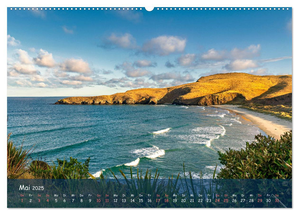 Neuseeland - Wo sich Himmel und Erde begegnen (CALVENDO Wandkalender 2025)