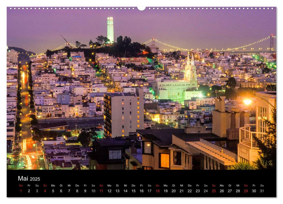 KALIFORNIEN (CALVENDO Premium Wandkalender 2025)