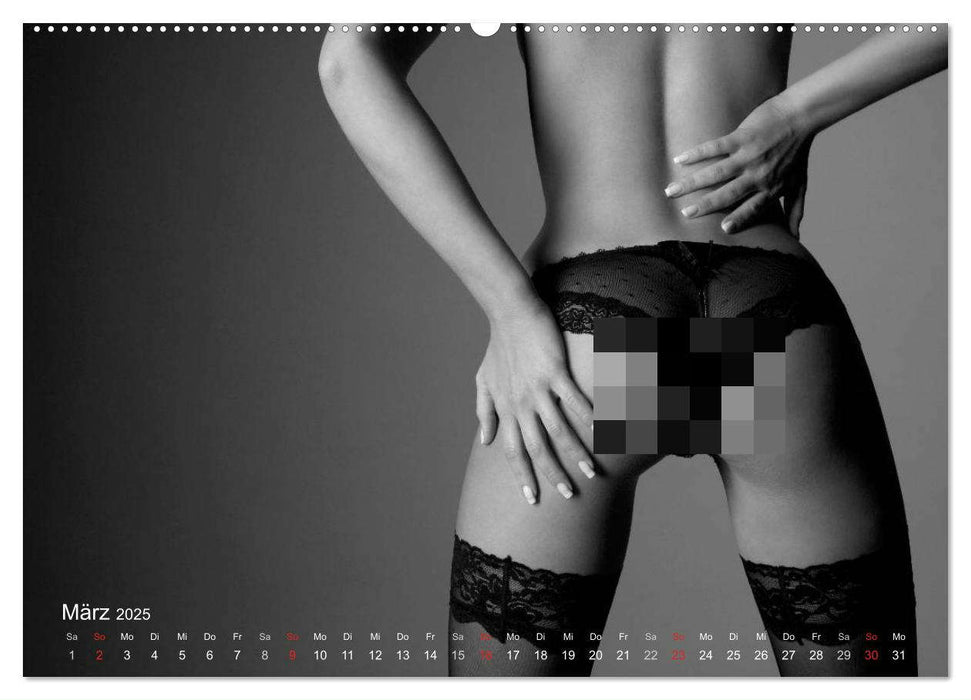 Erotischer Fingerabdruck - Besondere Hautmerkmale (CALVENDO Premium Wandkalender 2025)