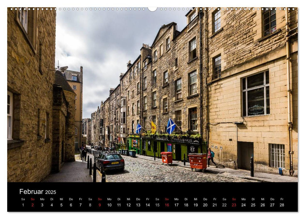 Faszination Edinburgh (CALVENDO Premium Wandkalender 2025)