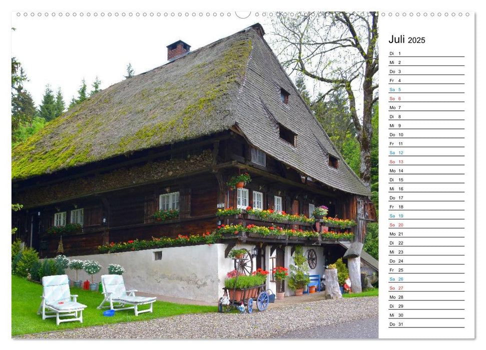 Hochschwarzwald (CALVENDO Premium Wandkalender 2025)