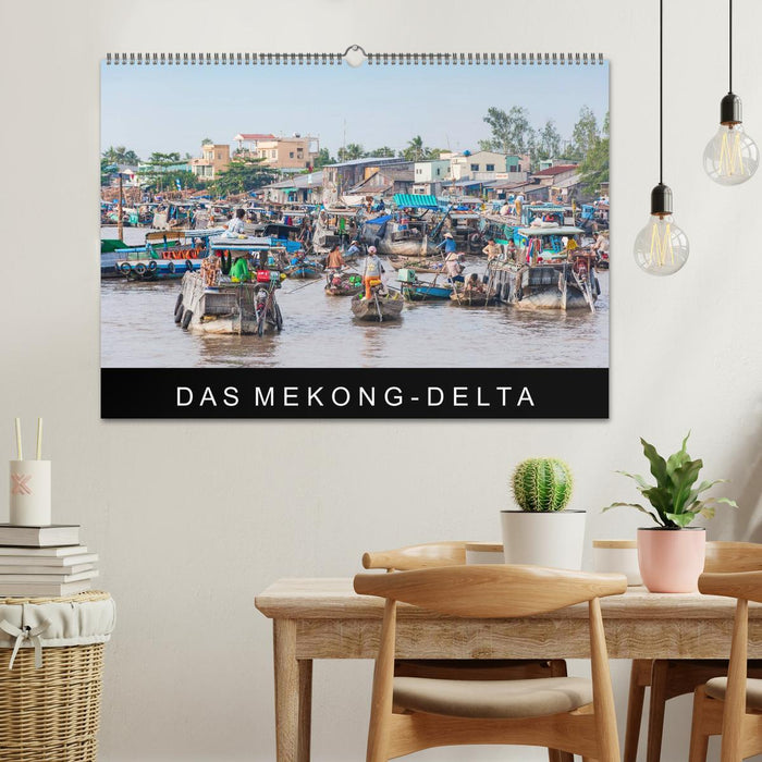 Das Mekong-Delta (CALVENDO Wandkalender 2025)