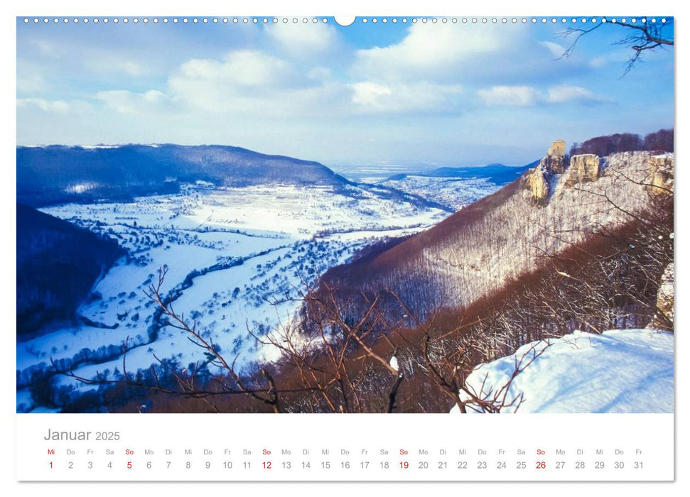 SCHWÄBISCHE ALB W.Dieterich (CALVENDO Premium Wandkalender 2025)