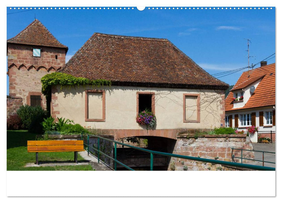 Wissembourg im Elsass (CALVENDO Wandkalender 2025)