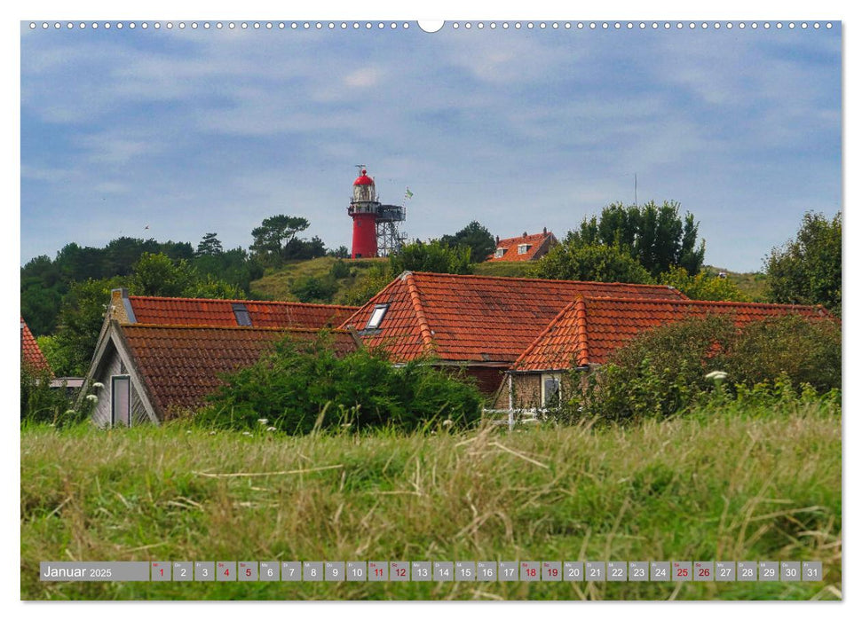 Vlieland Perle an der Nordsee (CALVENDO Wandkalender 2025)