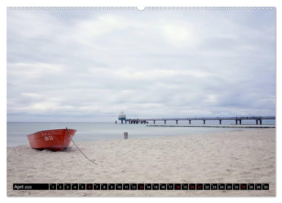 Fischland Darß Zingst – Die Halbinsel an der Ostsee (CALVENDO Premium Wandkalender 2025)