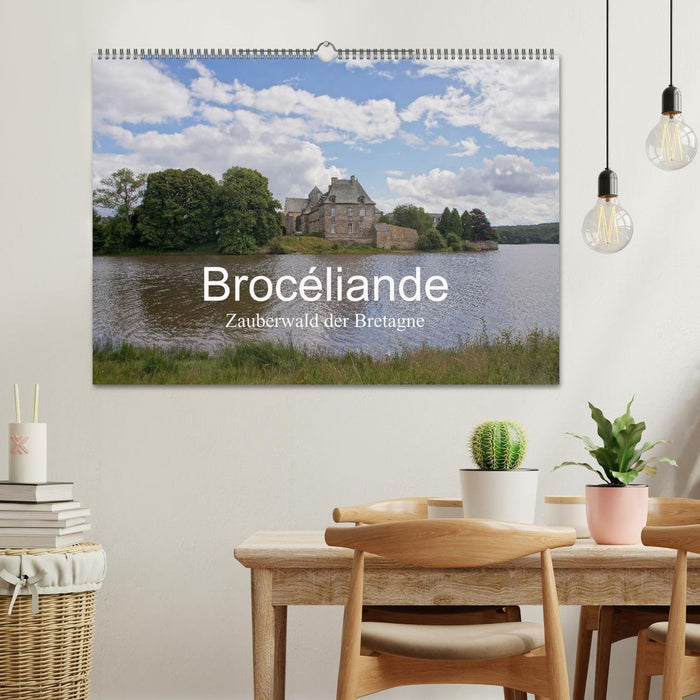 Brocéliande / Zauberwald der Bretagne (CALVENDO Wandkalender 2025)