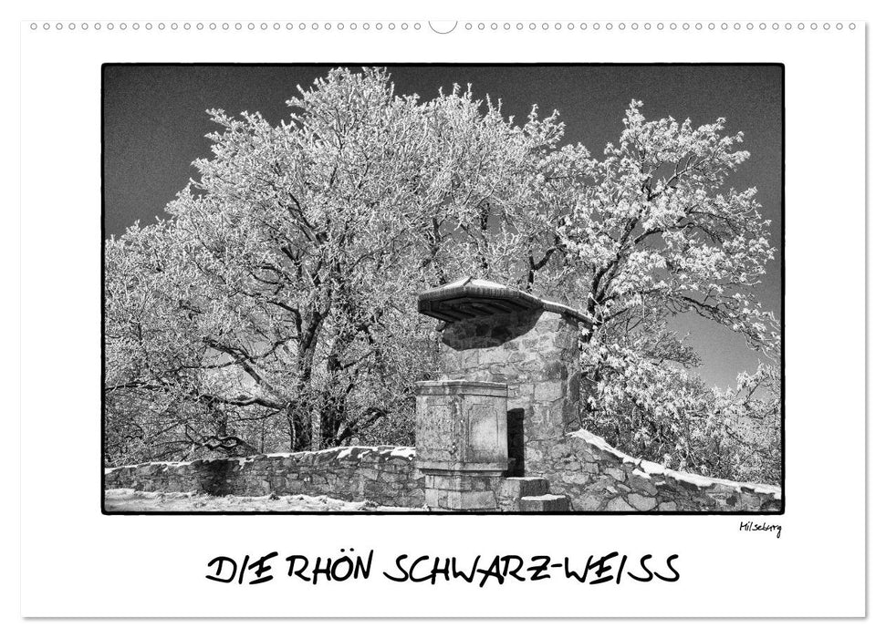 RHÖN SCHWARZ-WEISS (CALVENDO Wandkalender 2025)