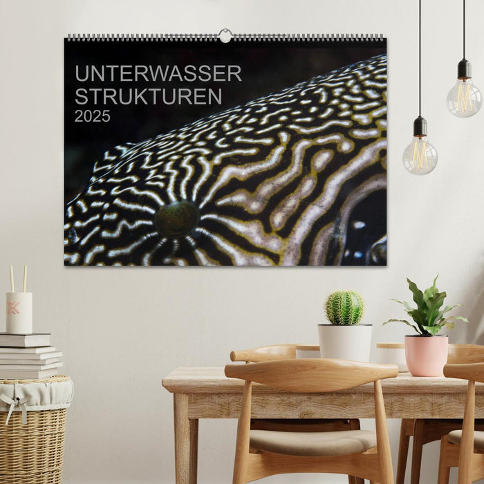 Unterwasser Strukuren (CALVENDO Wandkalender 2025)