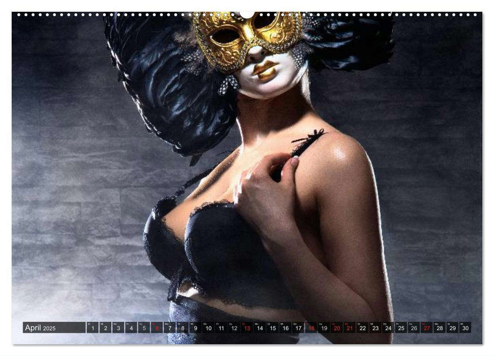 Erotik. Dessous-Fantasien (CALVENDO Premium Wandkalender 2025)